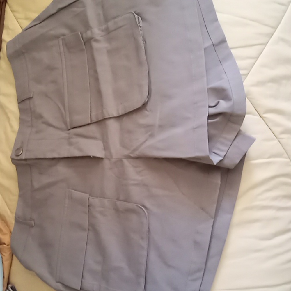 2 Pair of High Waisted Cargo Shorts